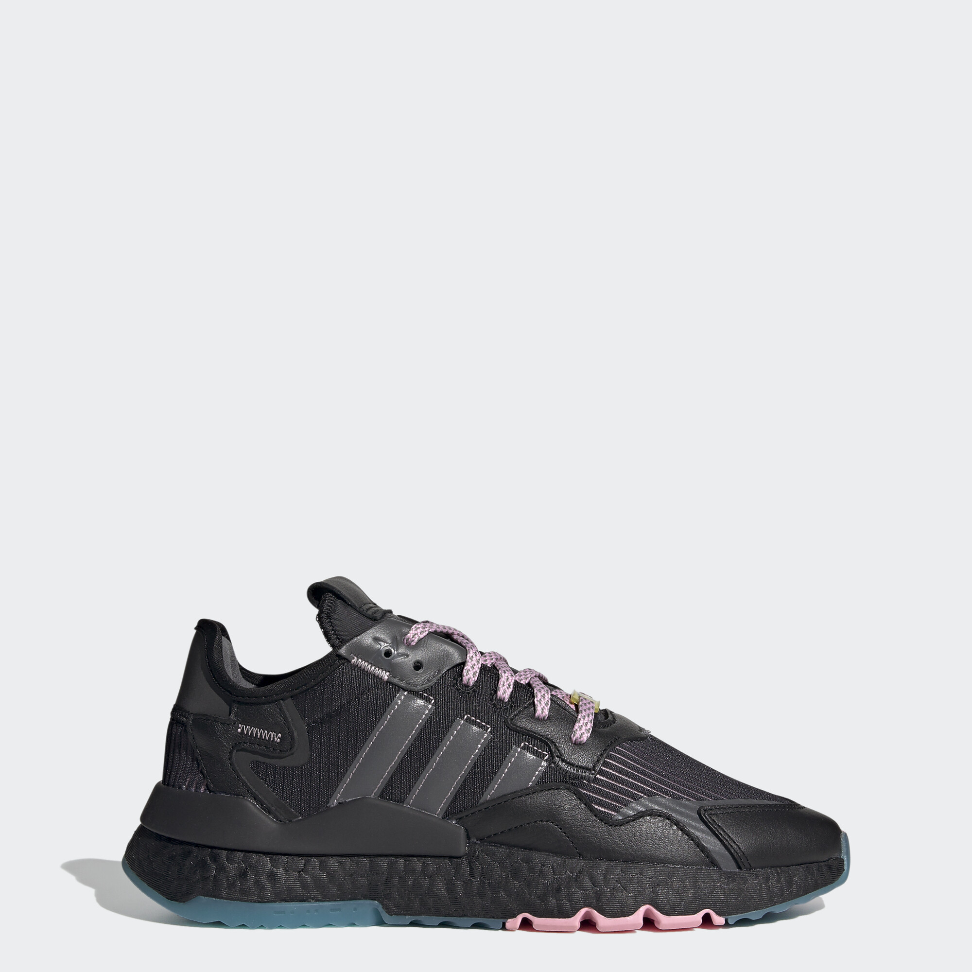 adidas ORIGINALS Ninja Nite Jogger Shoes Men Black Q47198